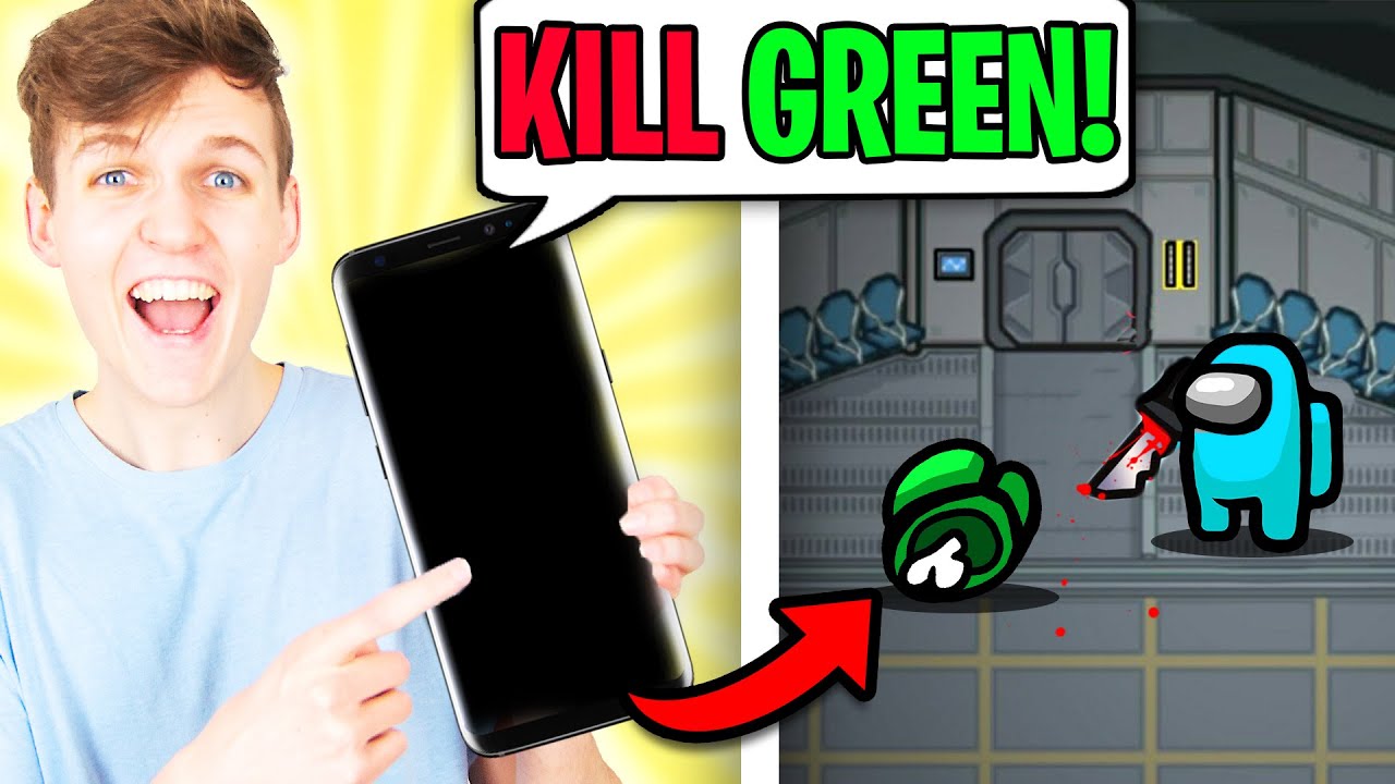 Can We Let ALEXA DECIDE Who We OOF In AMONG US!? (CRAZY AMONG US HACK!!) background