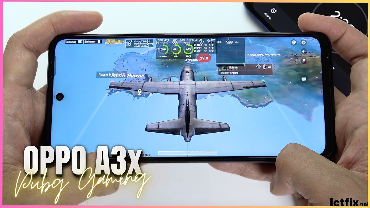 Oppo A3x PUBG Mobile Gaming test | Snapdragon 6s Gen 1, 90Hz Display