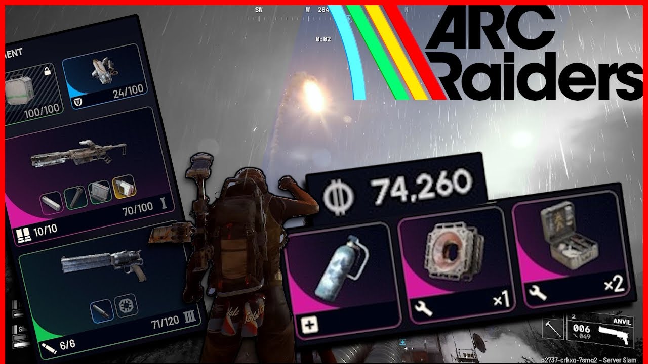 The VOLCANO SHOTGUN MELTS players in ARC Raiders! background