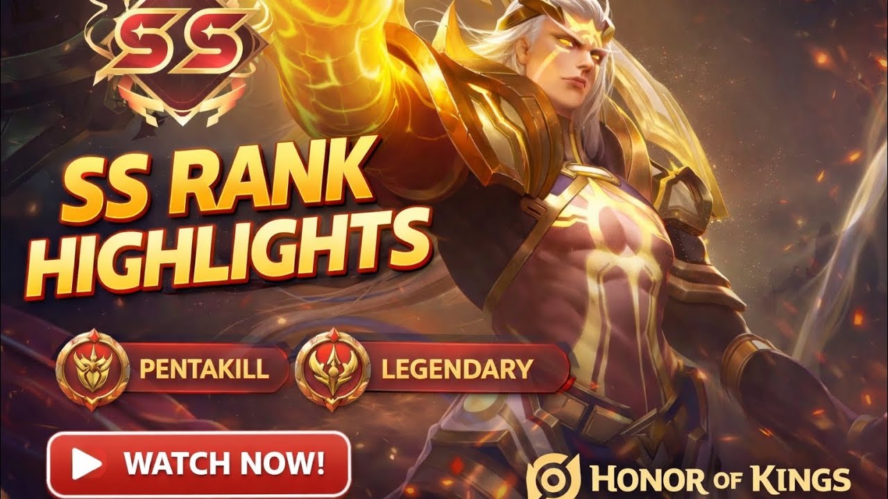 ๐ SS Rank Highlights ๐ฅ Pentakill & Legendary Gameplay | Honor of Kings