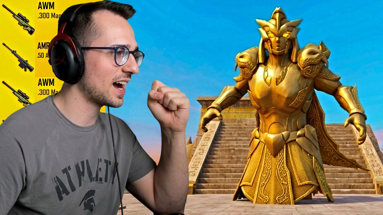FİRAVUN LOOTLARIYLA WIN ALMAK! (AWM + AMR ÇIKTI) PUBG MOBILE
