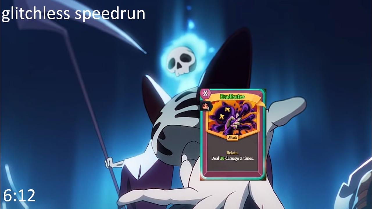 Slay The Spire 2 The Necrobinder glitchless any% speedrun World Record (6:12)