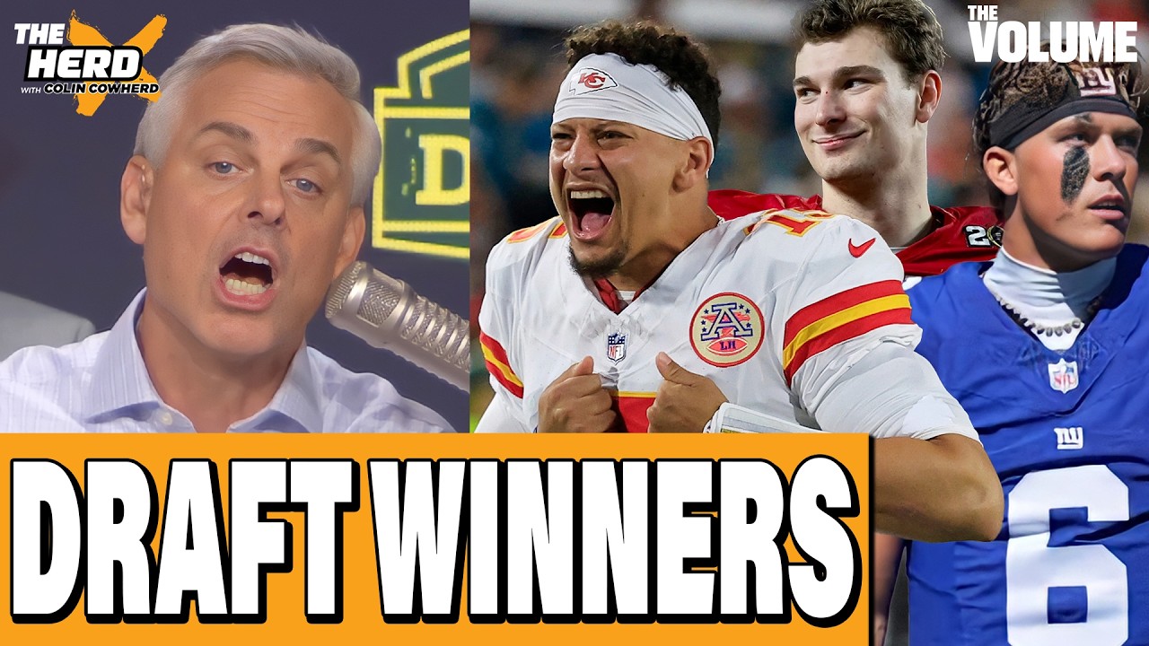NFL Draft Weekend WINNERS: Chiefs, Giants, Raiders + Chicago Bears | Colin Cowherd: THE HERD