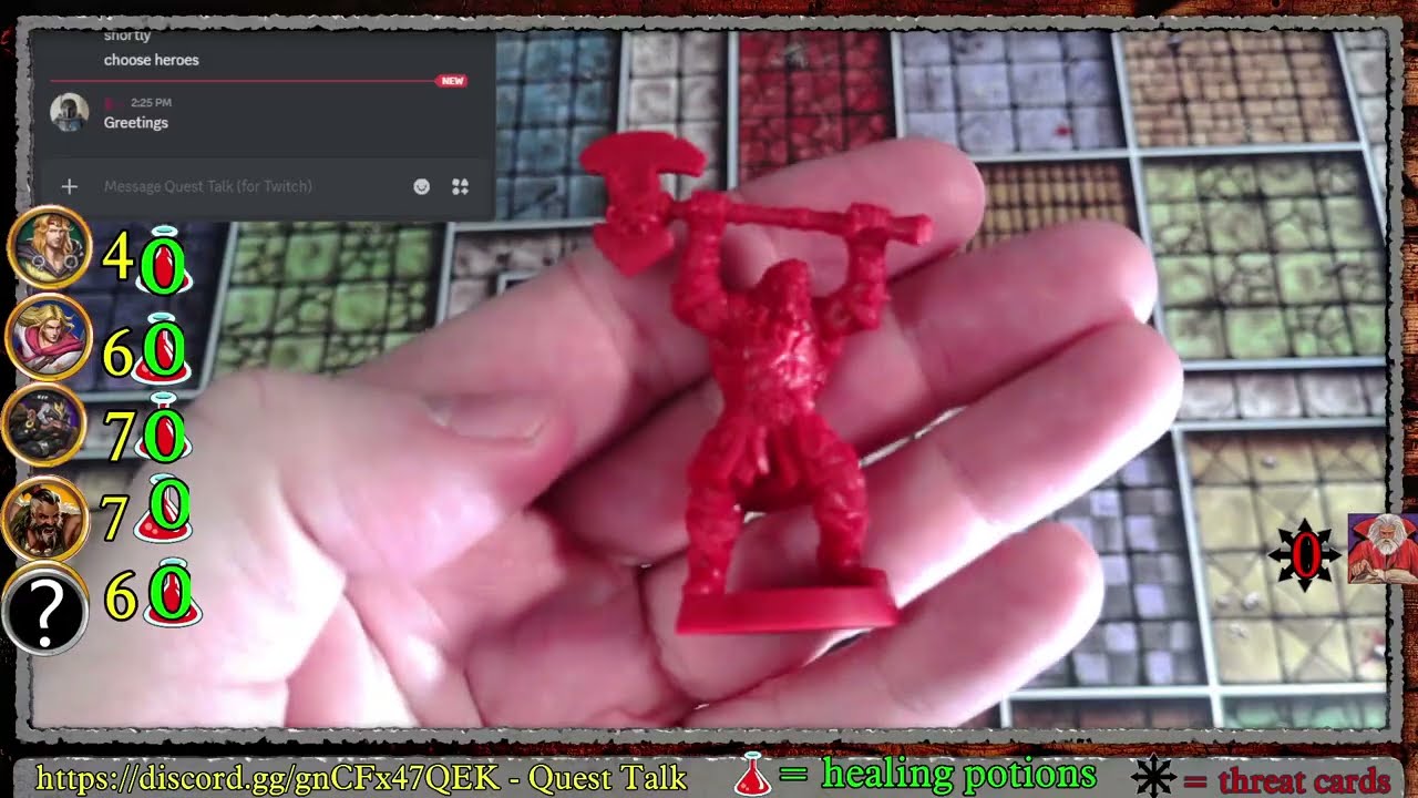 HeroQuest: Dread on the Horizon, a prelude to Wizards of Morcar (multipplayer)!