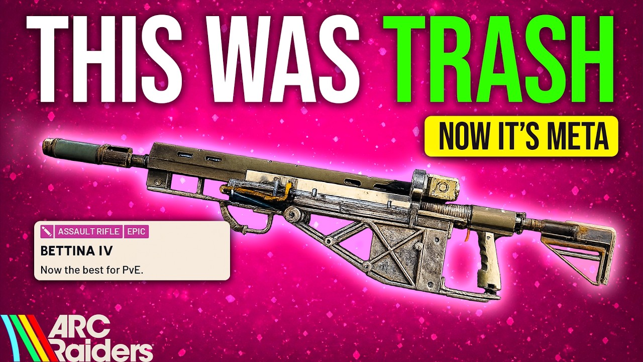 This Weapon Was TRASH... Now It MELTS Every ARC (ARC Raiders) background