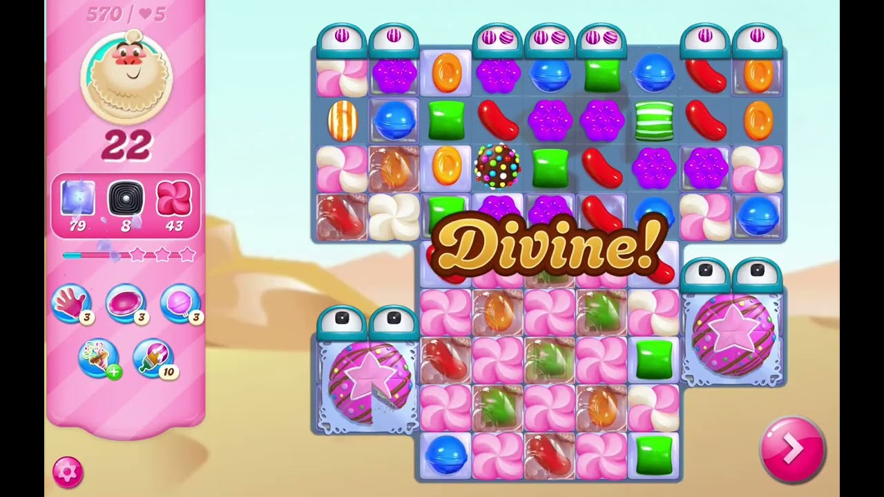 Candy Crush Saga Levels 565 To 571