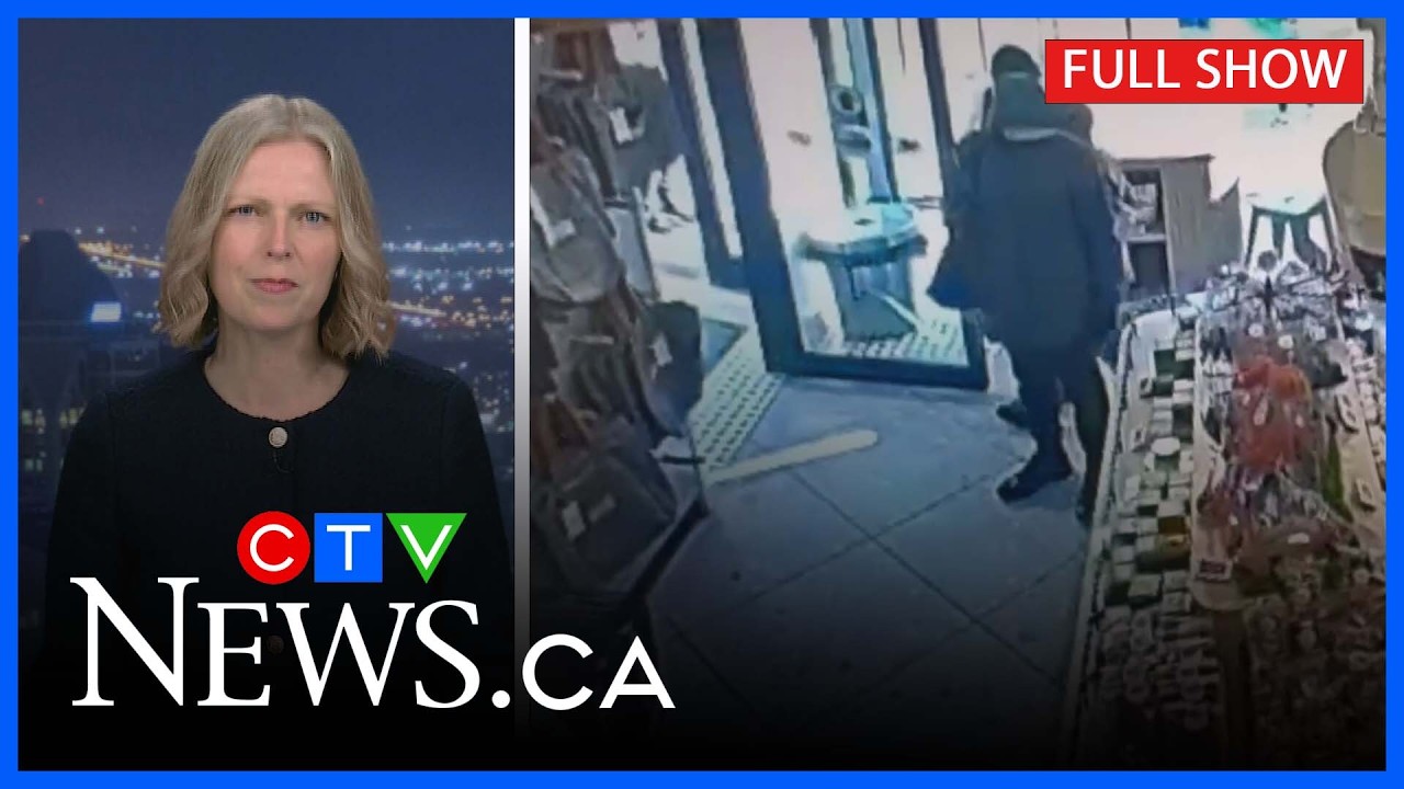 Brazen daylight robbery and vandalism at bakery | CTV News Montreal at Six for May 2, 2026