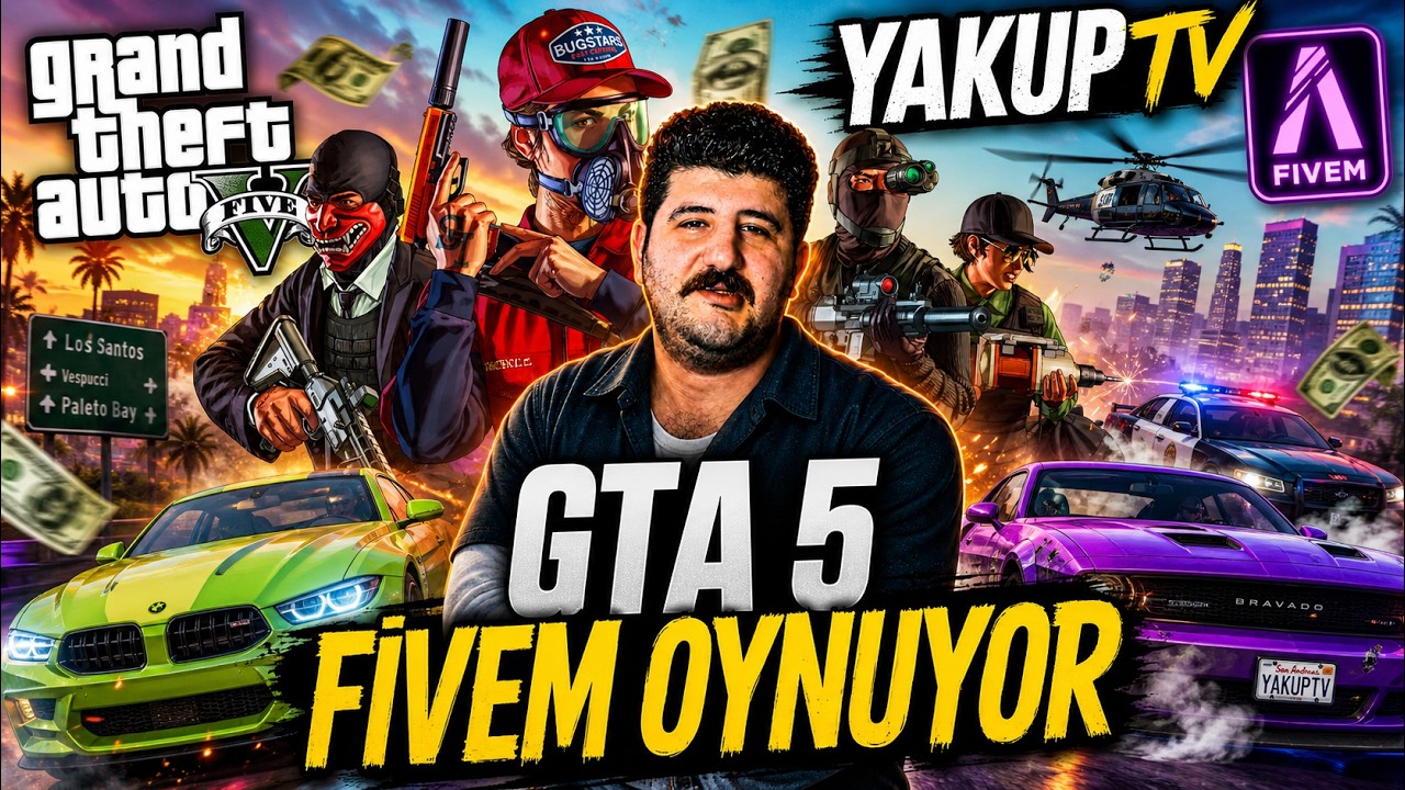 YAKUP TV GTA 5 RP OYNUYOR - FİVEM