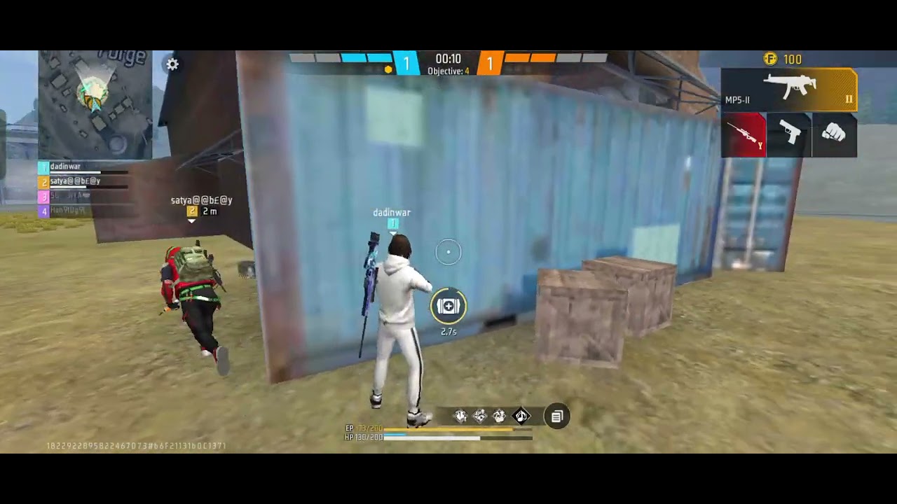 "Starting Out in Free Fire: My Beginner's Experience" Part 2 Clash squad background
