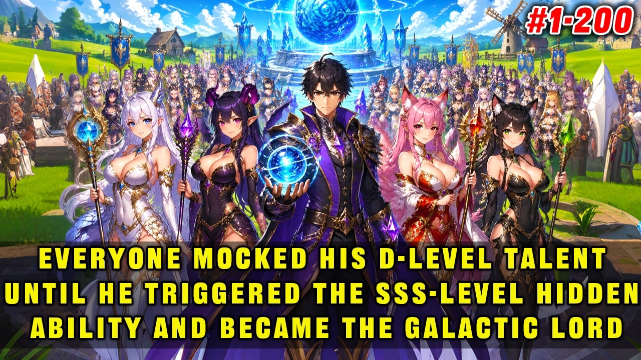 🔥Everyone mocked his D-rank talent but he triggered an SSS ability and became Galactic Lord!