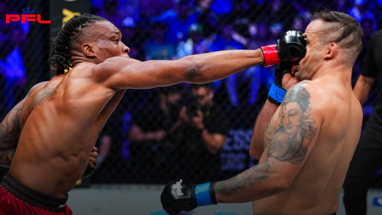 TKO FINISH | Simeon Powell vs. Emiliano Sordi - Fight Highlights | PFL Sioux Falls