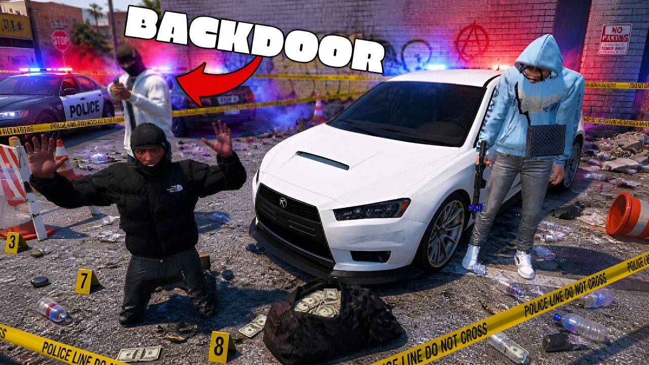 I STARTED a WAR after BACKDOORING Grimey Block in GTA 5 RP!