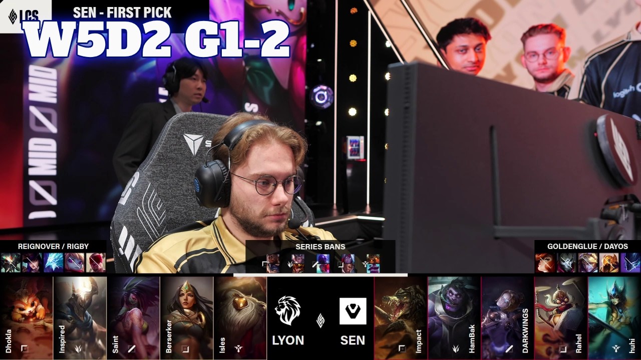 LYON vs SEN - Game 2 | Week 5 Day 2 S16 LCS Spring 2026 | LYON vs Sentinels G2 W5D2 Full Game background