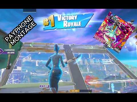 Payphone - Maroon 5 ft. Wiz Khalifa || Fortnite Montage || zyroFN