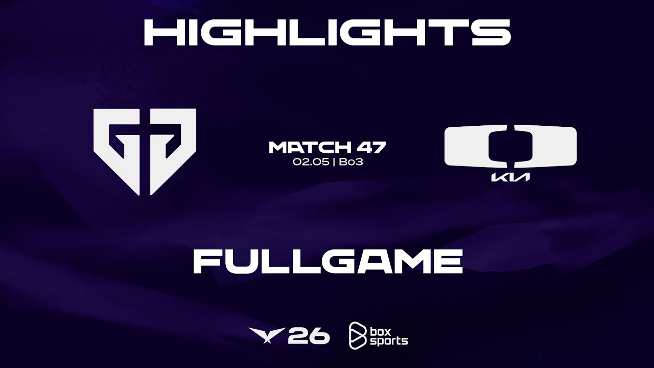 FULL HIGHLIGHTS GEN vs DK | MATCH 47 | 2026 LCK | 05.02.2026