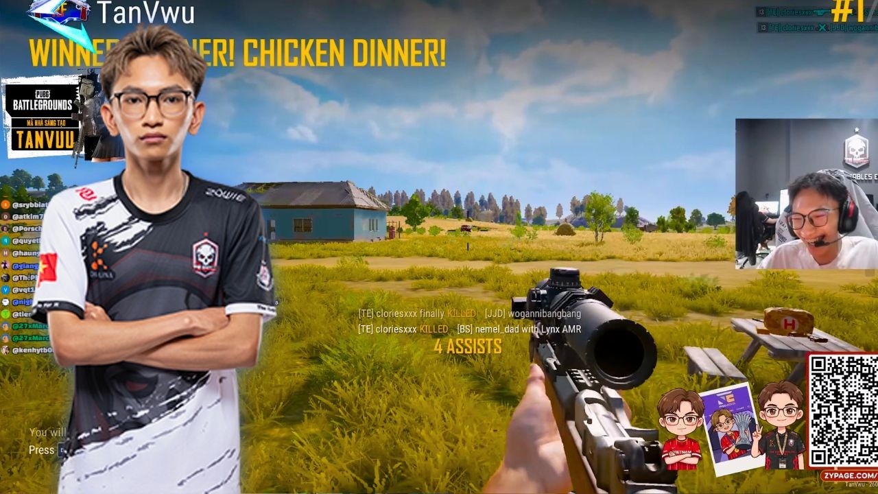 TE_TanVuu#116 - SQUAD RANKED TPP 11 KILLS WIN - PUBG Pro background