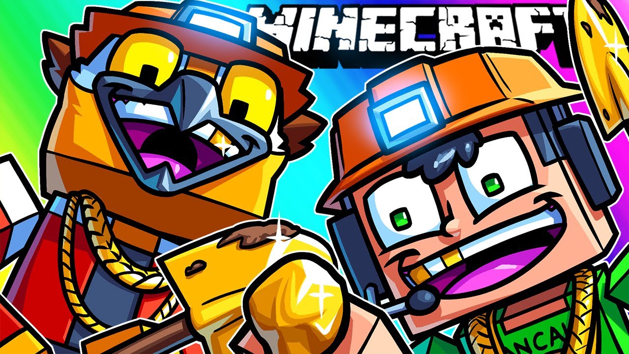 Minecraft Funny Moments - We Be Gold Diggers! background