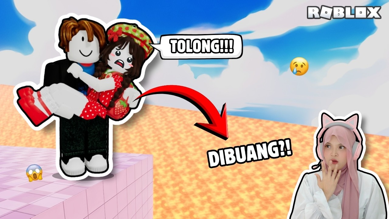 AKU DIPELUK LALU DIJATUHKAN DI TOWER INI⁉️JAHAT😭😟 I Roblox Indonesia