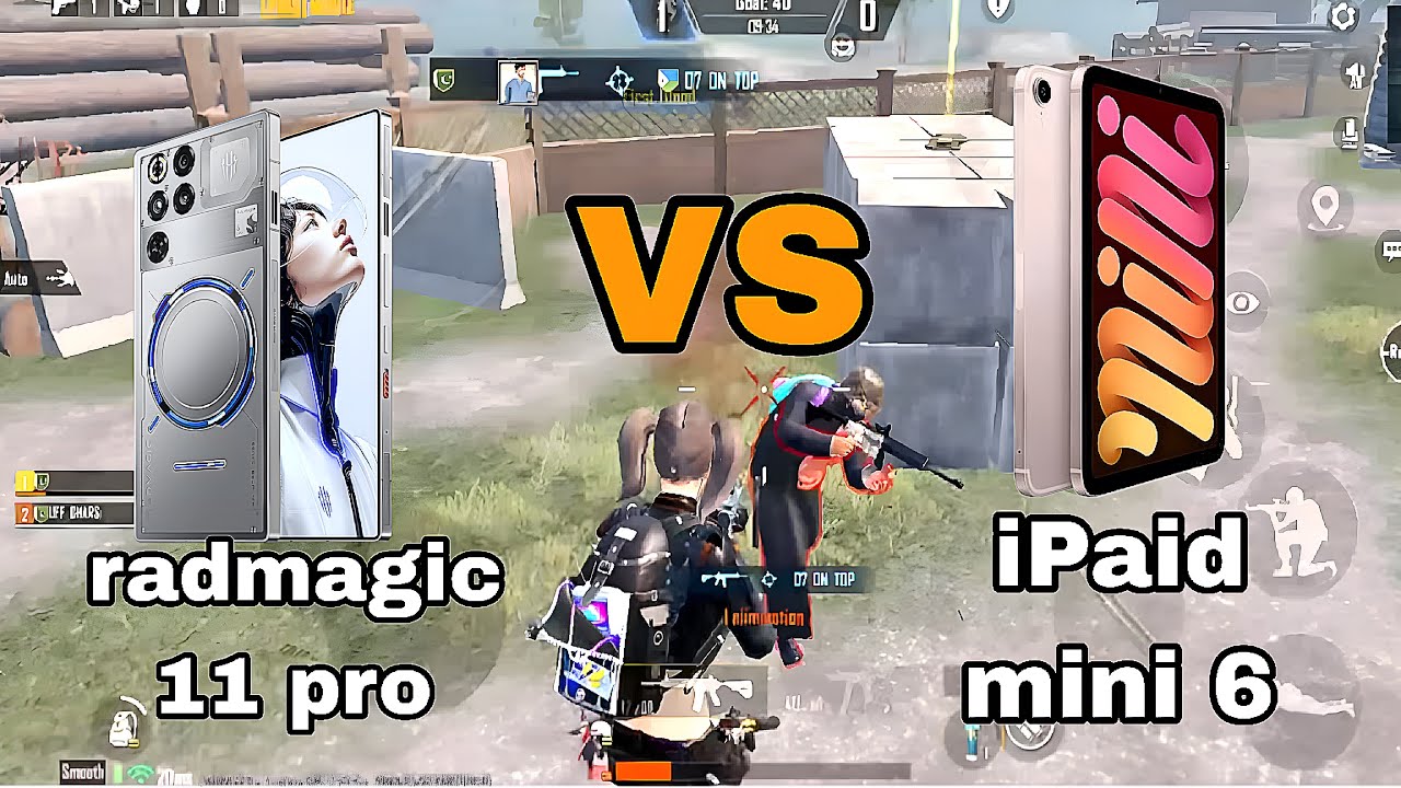 RED MAGIC 11 PRO PUBG TEST ๐ฅ | 1v1 vs iPad Mini 6 ๐ 144 FPS Headshot Battle ๐ฅต๐ฅ