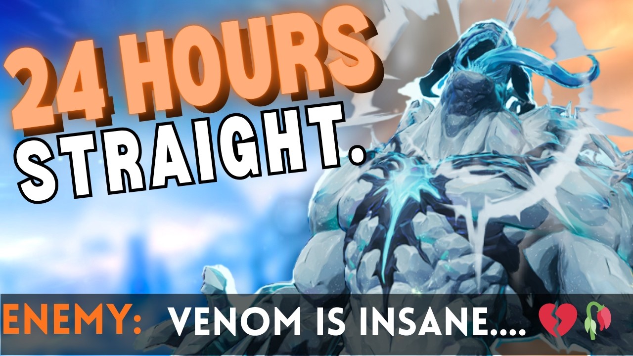 I Played Venom For 24 Hours STRAIGHT In Marvel Rivals. background