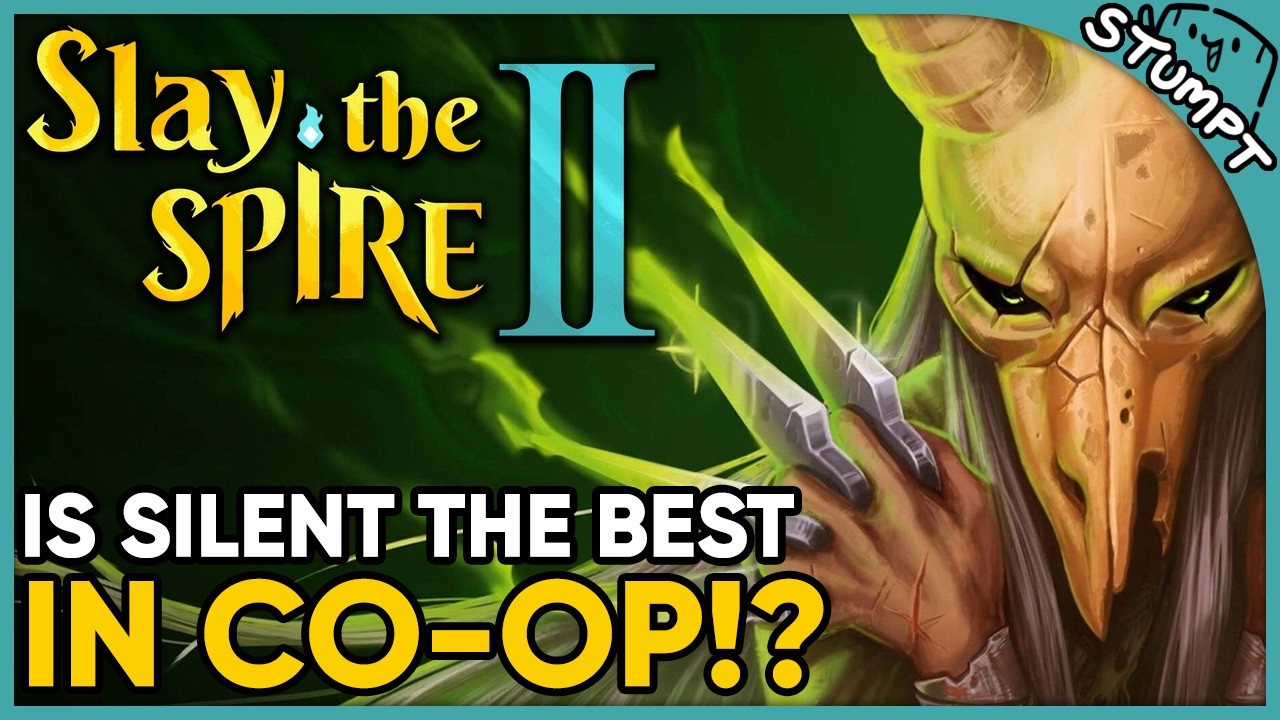 Going ALL SILENT in Co-op! - Slay The Spire 2 (4-player Gameplay) background