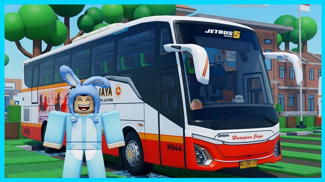 MIPAN & ZUZUZU Bekerja Jadi Supir Bis Di Indonesia! ROBLOX