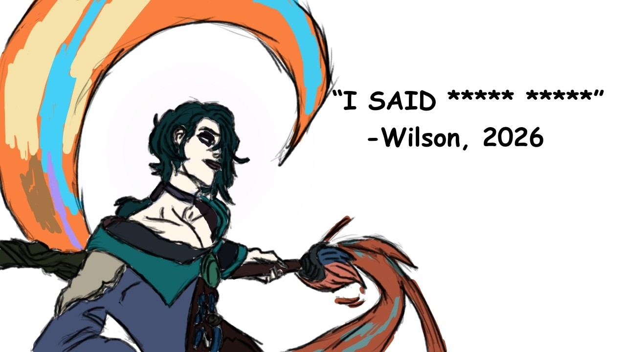 league of legends but wilson is a little HWEIcist (towards his own race)