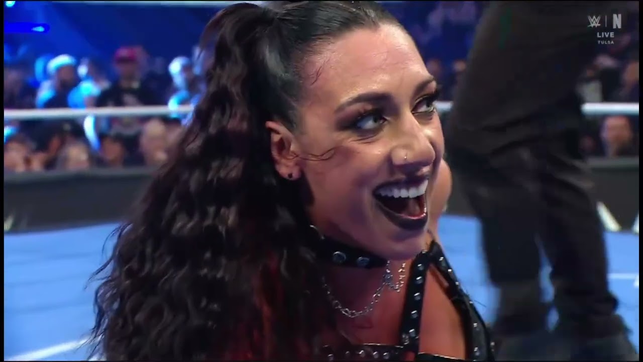 Jacy Jayne Vs Charlotte Flair, Rhea Ripley Attacks - WWE SmackDown 01/05/2026