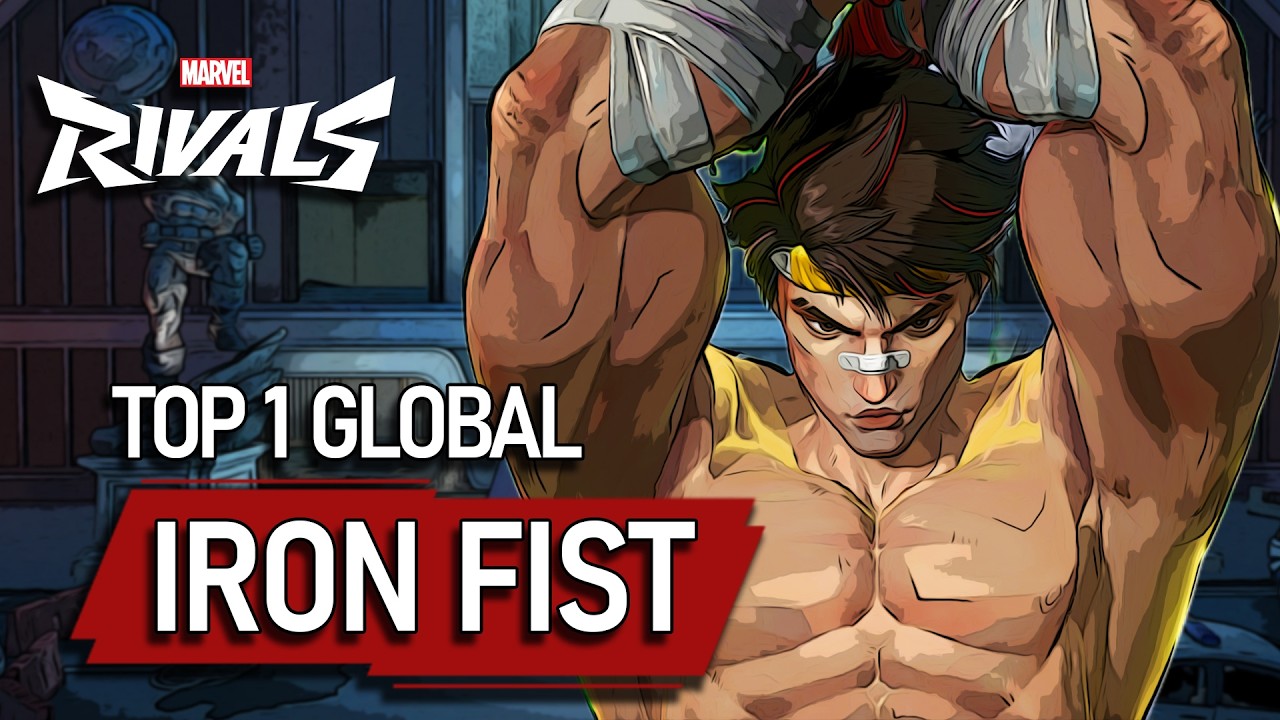 TOP #1 GLOBAL IRON FIST ! shaiwwlo - MARVEL RIVALS PRO background
