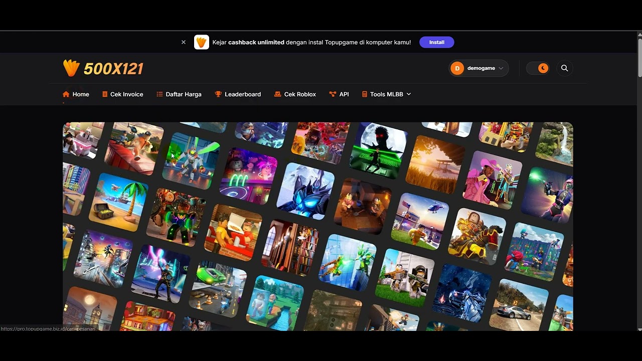 Fitur Baru Website Voucher TopUp Game 2026