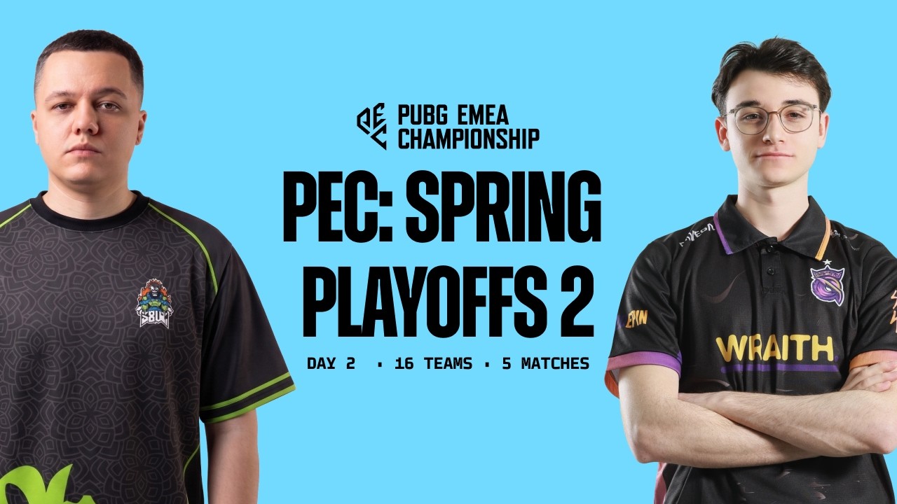 PUBG EMEA Championship: Spring - Playoffs 2 - Day 2 background