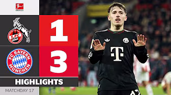 Writing History! Bayern Wins Again | 1. FC KÖLN - FC BAYERN | Highlights | Matchday 17 – Bundesliga