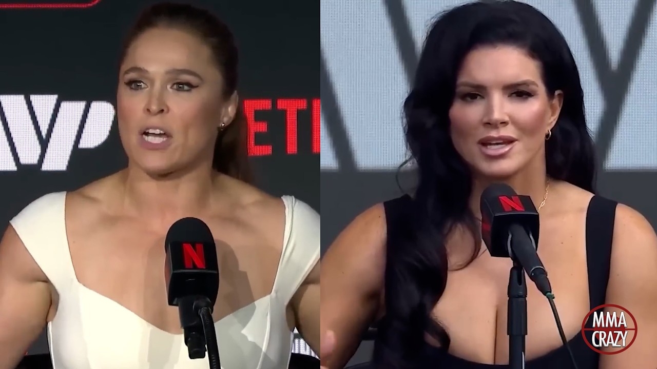 Ronda Rousey vs. Gina Carano Talk Fight For Netflix MMA Highlights