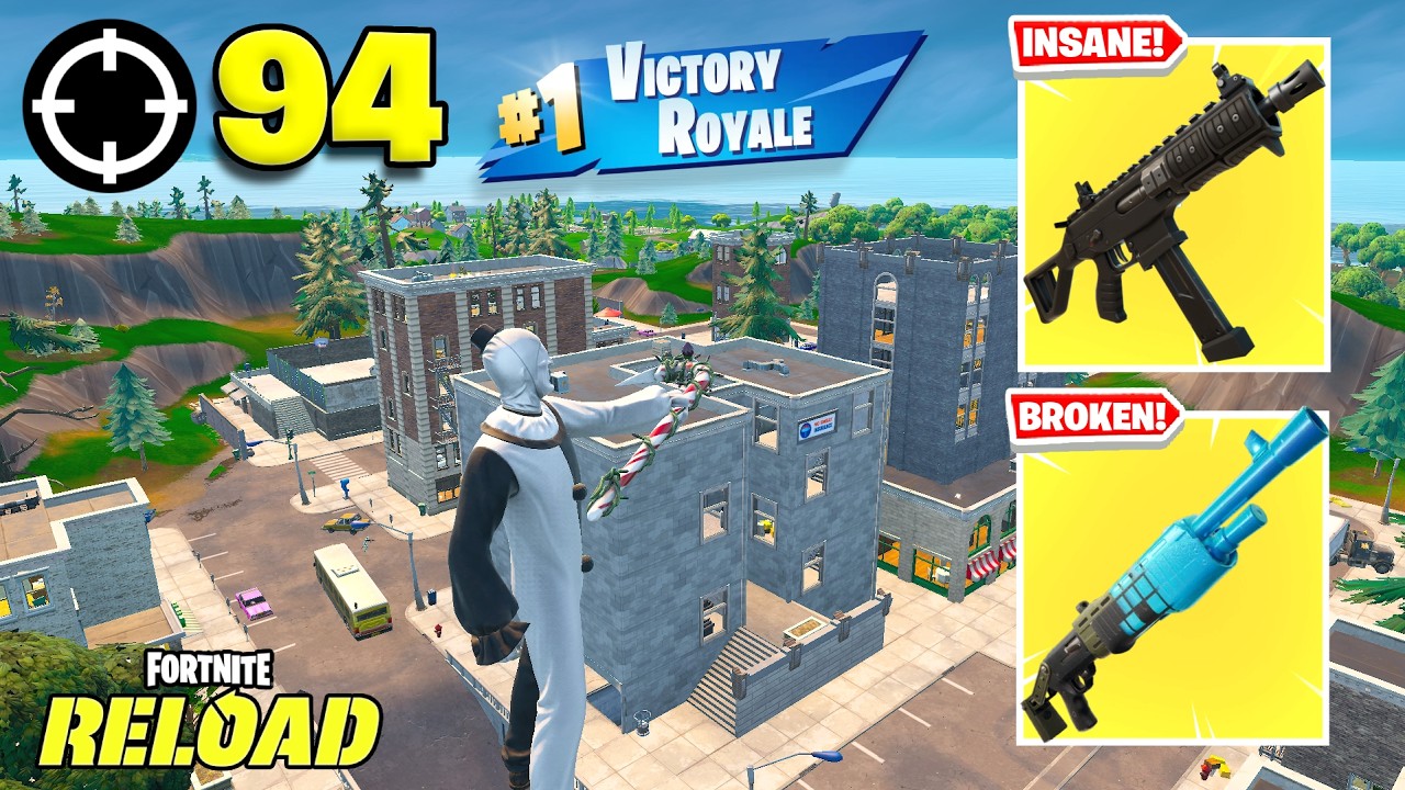 94 Elimination Solo "RELOAD” Gameplay Wins (Fortnite Chapter 7 PS5 Controller)