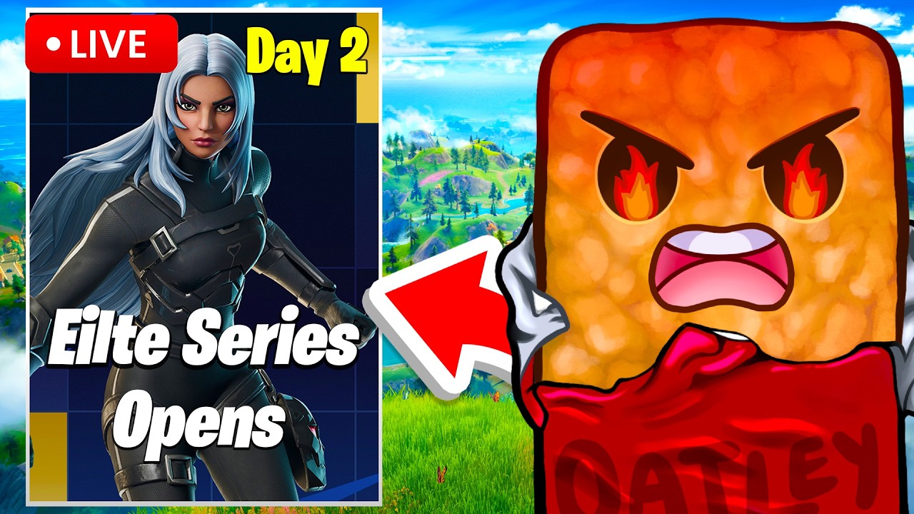 🔴LIVE - RELOAD ELITE SERIES OPENS DAY 2 (Fortnite)