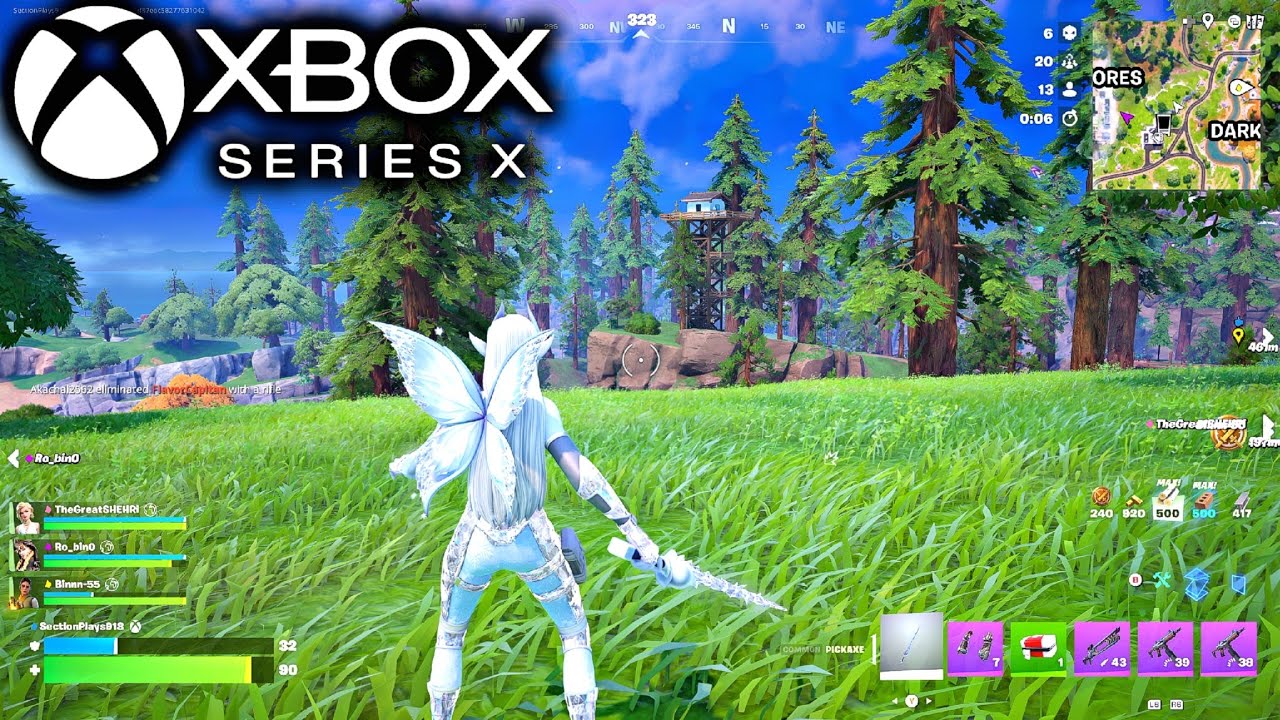 Fortnite Chapter 7 Season 2 Xbox Series X Gameplay