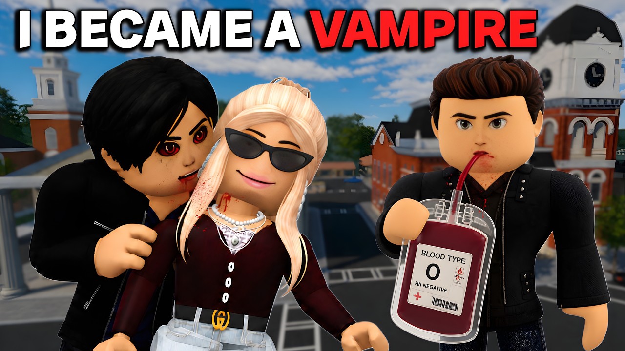 I GOT TURNED INTO A VAMPIRE...IN ROBLOX background
