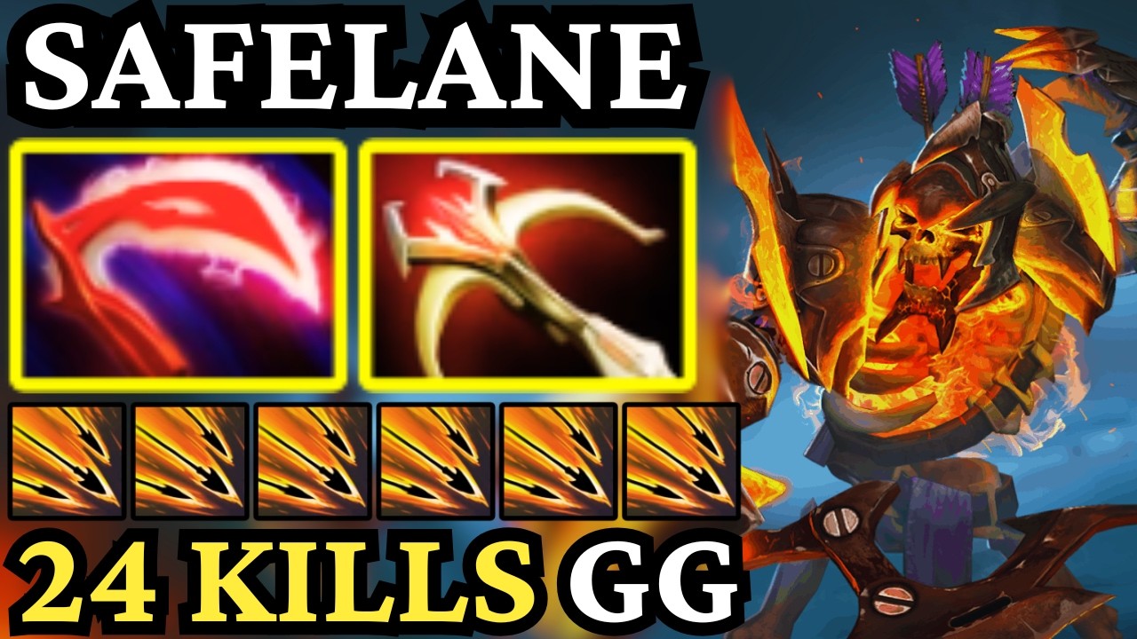 π₯ CLINKZ Carry β 24 KILLS Burst Damage Build π₯ Dota 2 Gameplay