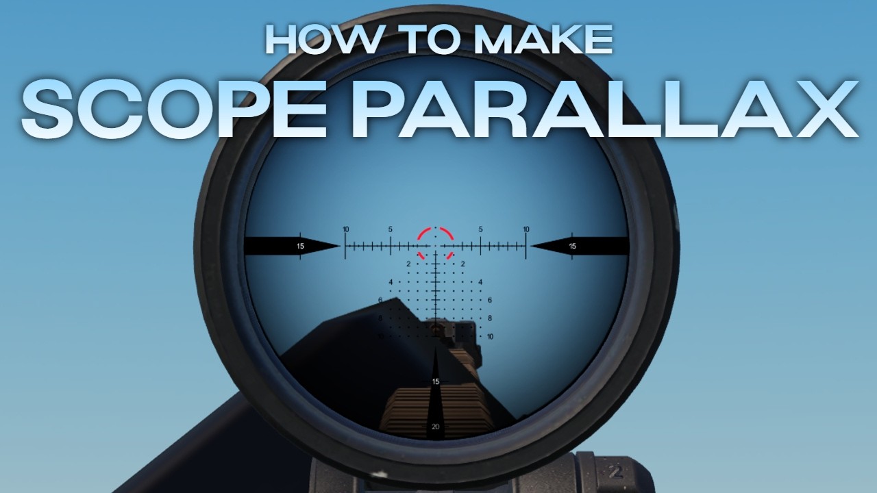 How to Make SCOPE PARALLAX in Roblox Studio | Tutorial