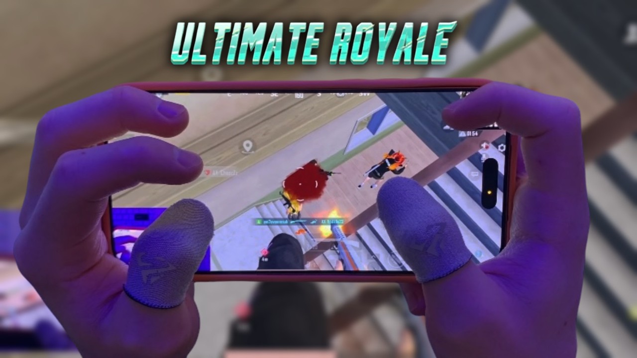 1vs4 Clutches in Ultimate royale (handcam) iPhone 17 pro max