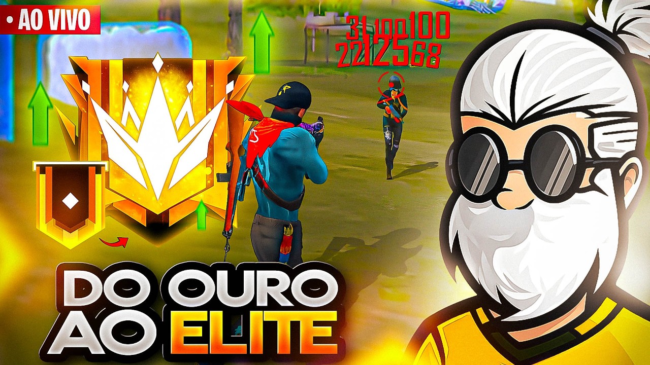 3 REAL = 1MINUTO! FREE FIRE AO VIVO 🔴 TOP REGIONAL DE ABATES SQUAD 🔴 YELLOWTV AO VIVO