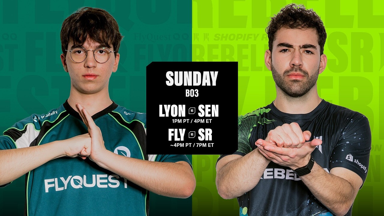 LCS Spring W5 | FLY vs SR