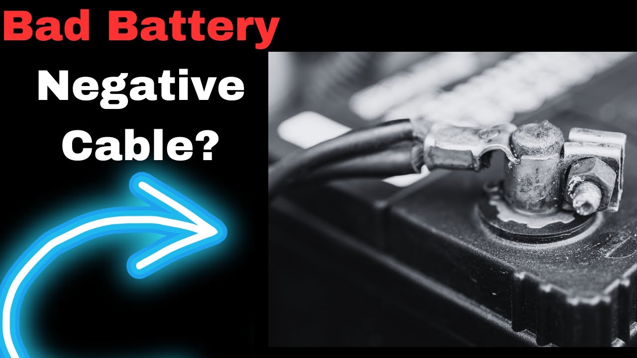Bad Car Negative Battery Cable Symptoms (7 Terminal Failure Signs) background