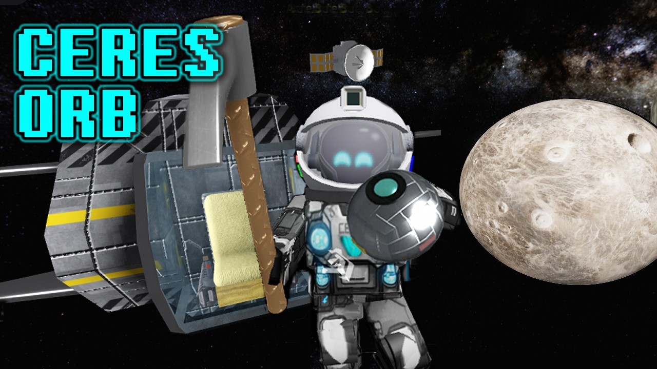 How to Get CERES ORB Tutorial in Space Simulator on Roblox background