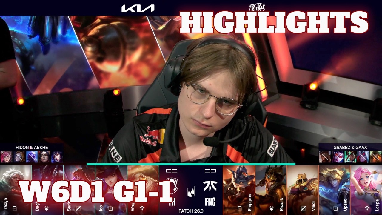 TH vs FNC - Game 1 Highlights | Week 6 Day 1 LEC Spring 2026 | Team Heretics vs Fnatic G1 W6D1