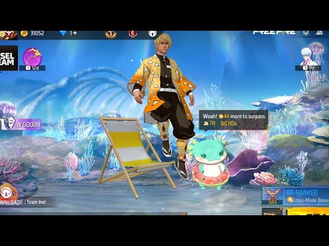 Free Fire Gameplay | Br Rank + Cs Rank + Lone Wolf | Fun Facts Amazing Chats At Late Night Gameplay