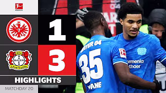 EINTRACHT FRANKFURT - BAYER 04 LEVERKUSEN | Highlights | Matchday 20 | Bundesliga 2025/26