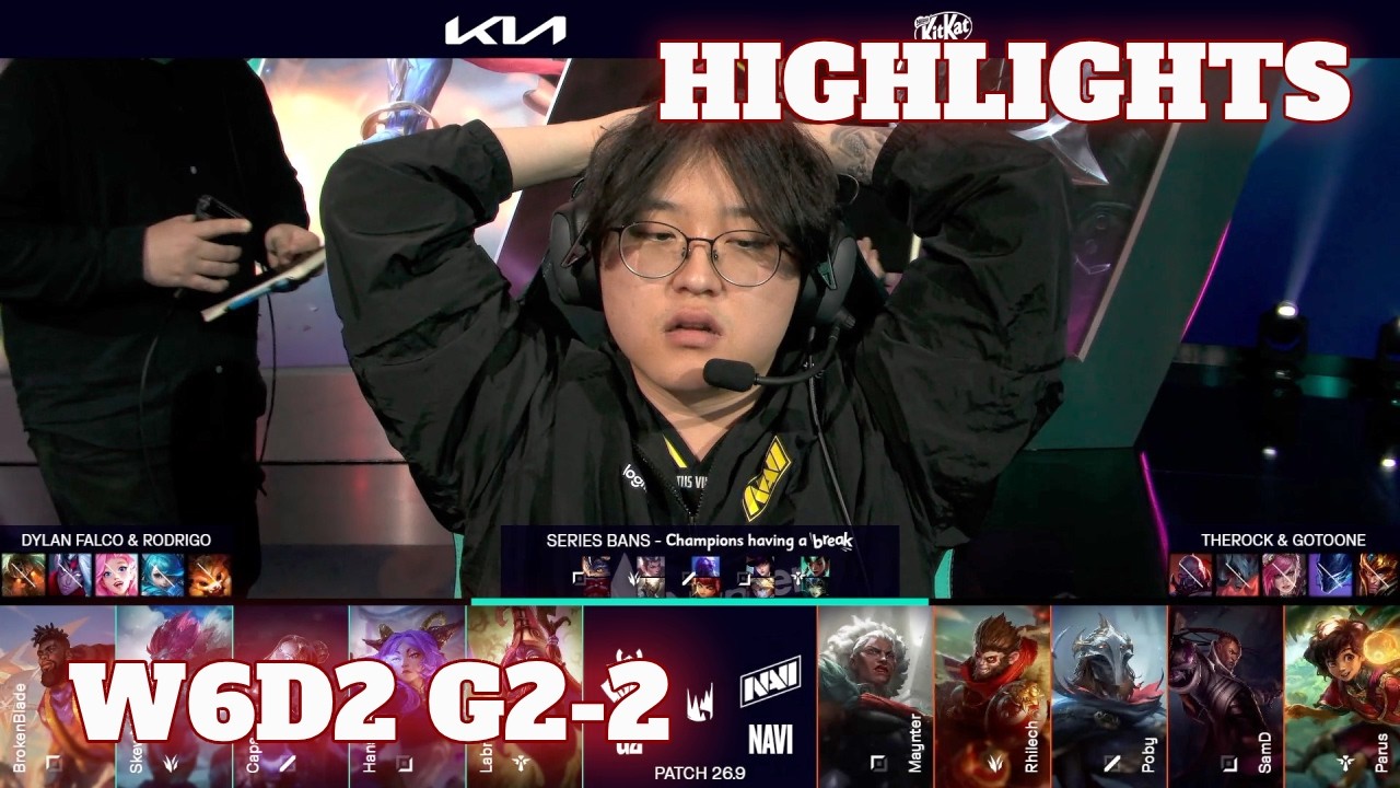 NAVI vs G2 - Game 2 Highlights | Week 6 Day 2 LEC Spring 2026 | Natus Vincere vs G2 Esports G-2 W6D2