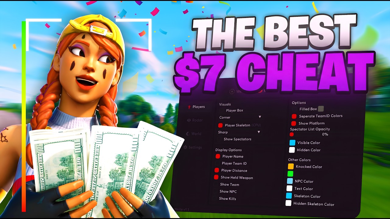 Using the Best Fortnite Cheats to go Pro... ( It Actually Worked)