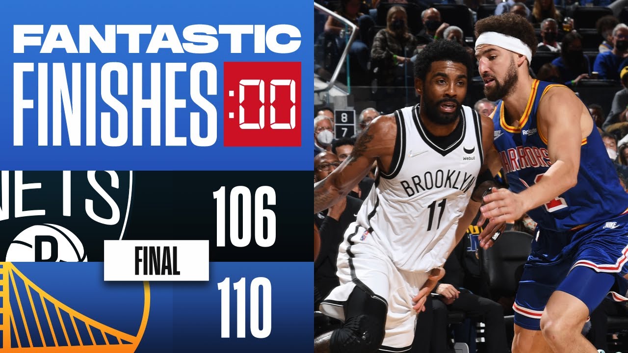 Final 0:58 WILD ENDING Warriors vs Nets ๐ฅ๐ฅ